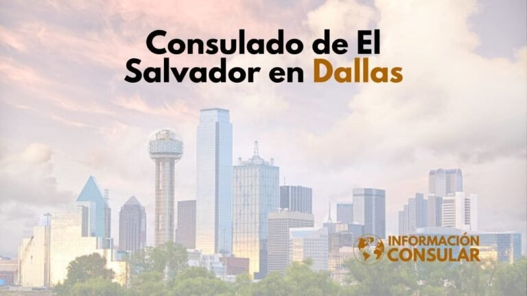 Consulado de El Salvador en Estados Unidos - Información Consular