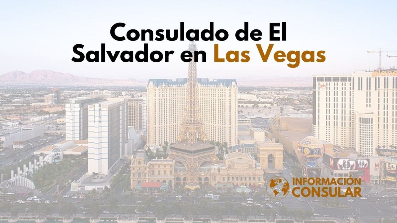 Consulado de El Salvador en Estados Unidos - Información Consular