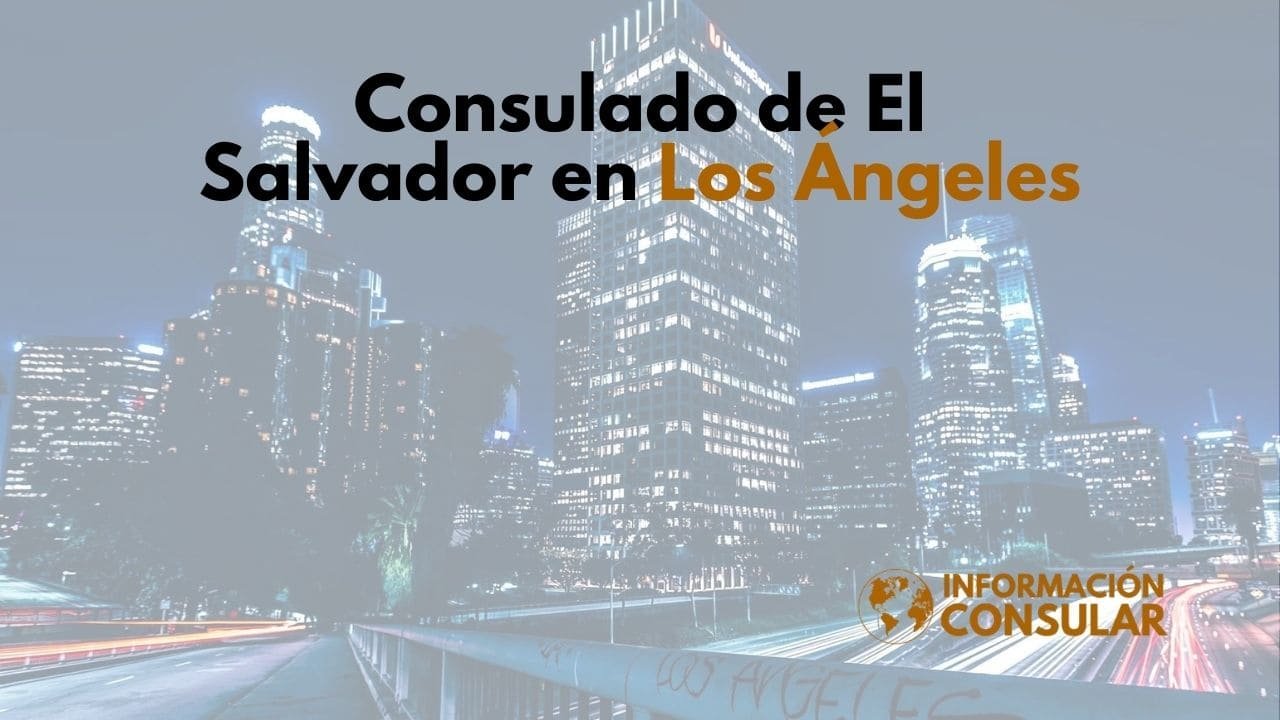 Consulado de El Salvador en Estados Unidos - Información Consular