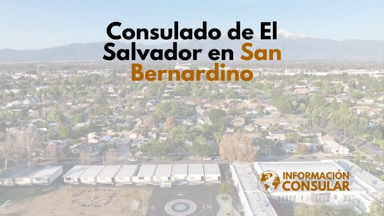 Consulado de El Salvador en Estados Unidos - Información Consular